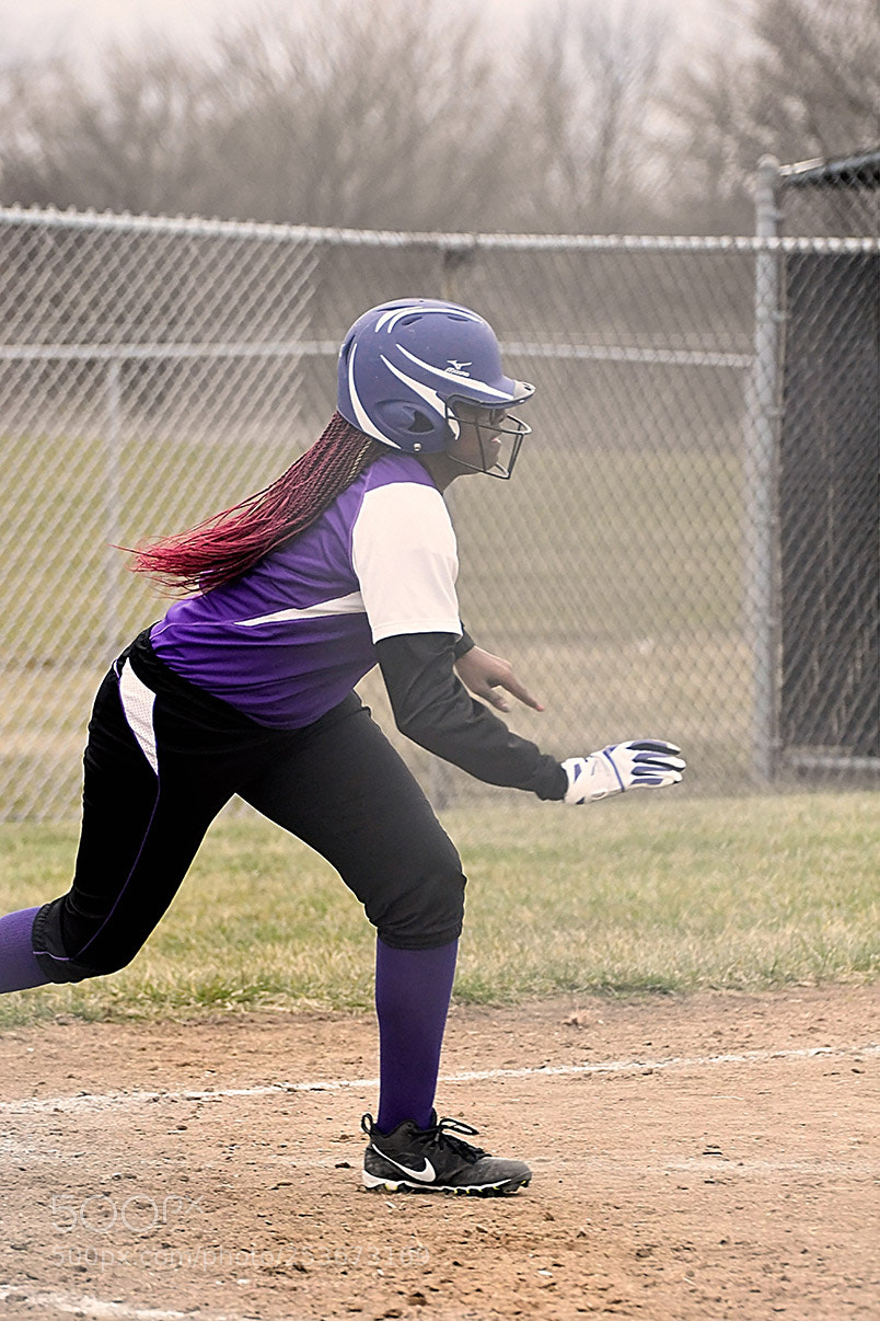 Nikon D500 sample photo. Softball photography