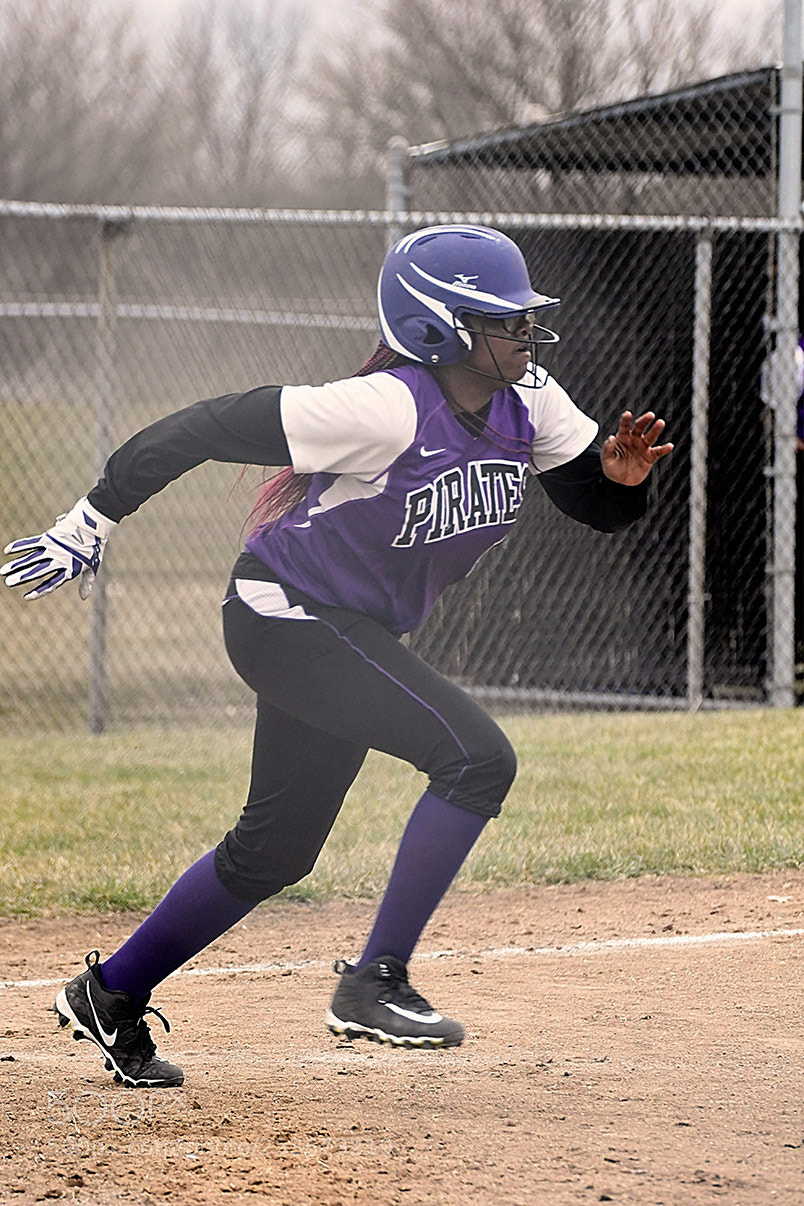 Nikon D500 sample photo. Softball photography