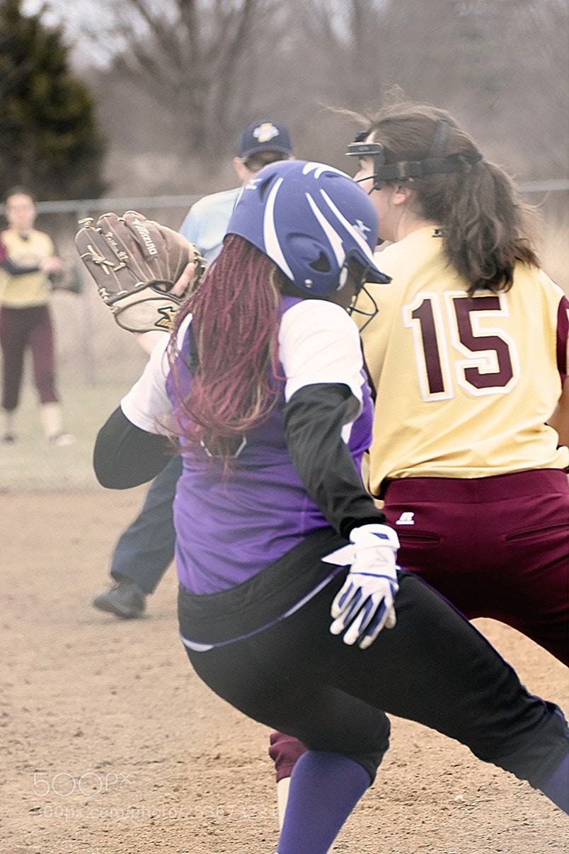 Nikon D500 sample photo. Softball photography