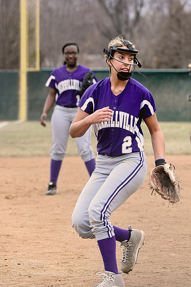 Nikon D500 sample photo. Softball photography