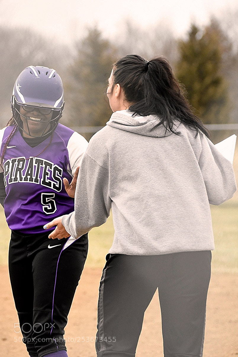 Nikon D500 sample photo. Softball photography