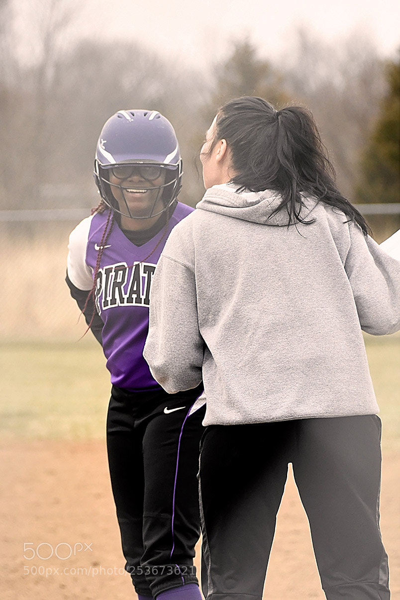 Nikon D500 sample photo. Softball photography