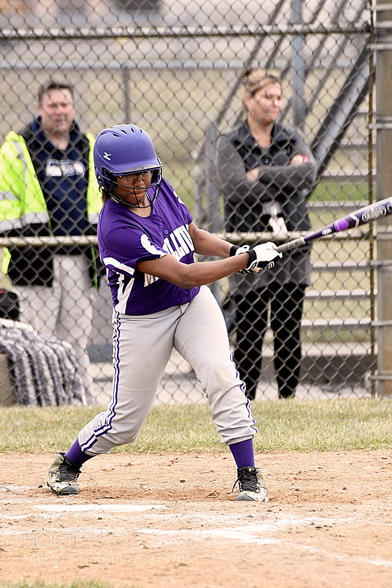 Nikon D500 sample photo. Softball photography