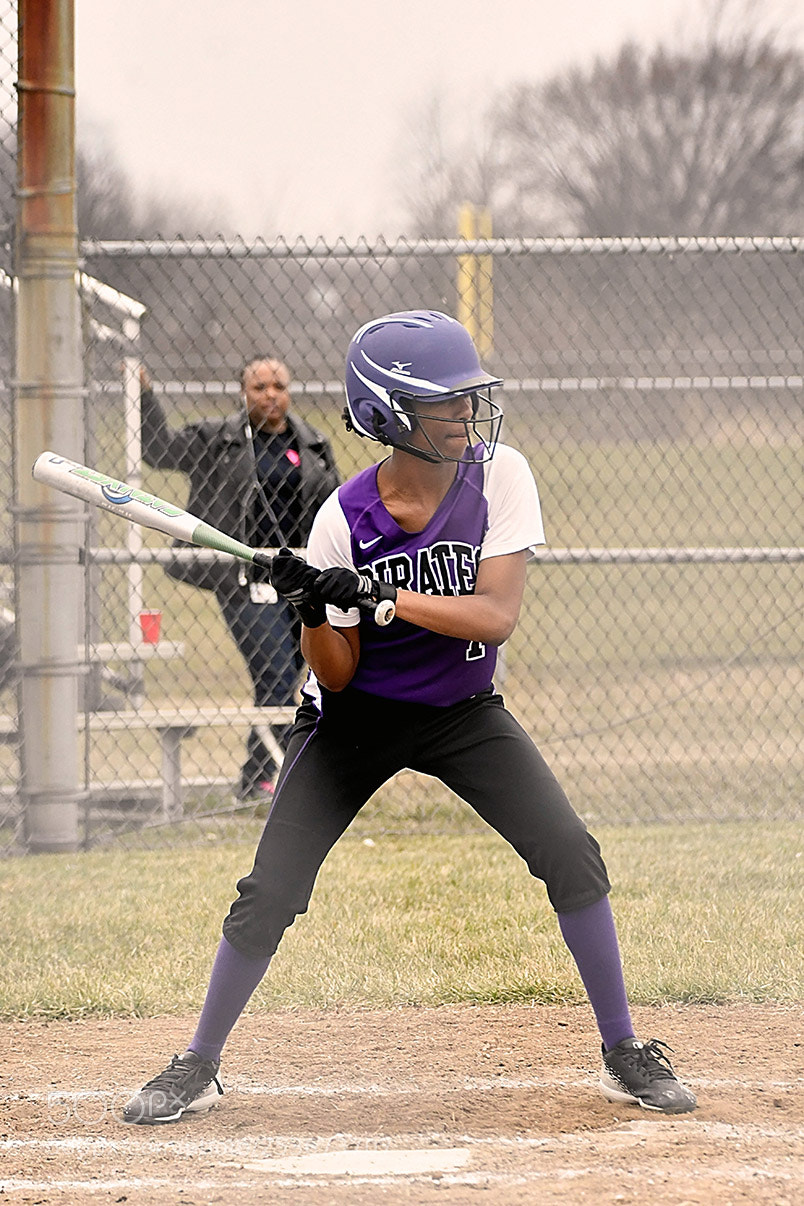 Nikon D500 sample photo. Softball photography