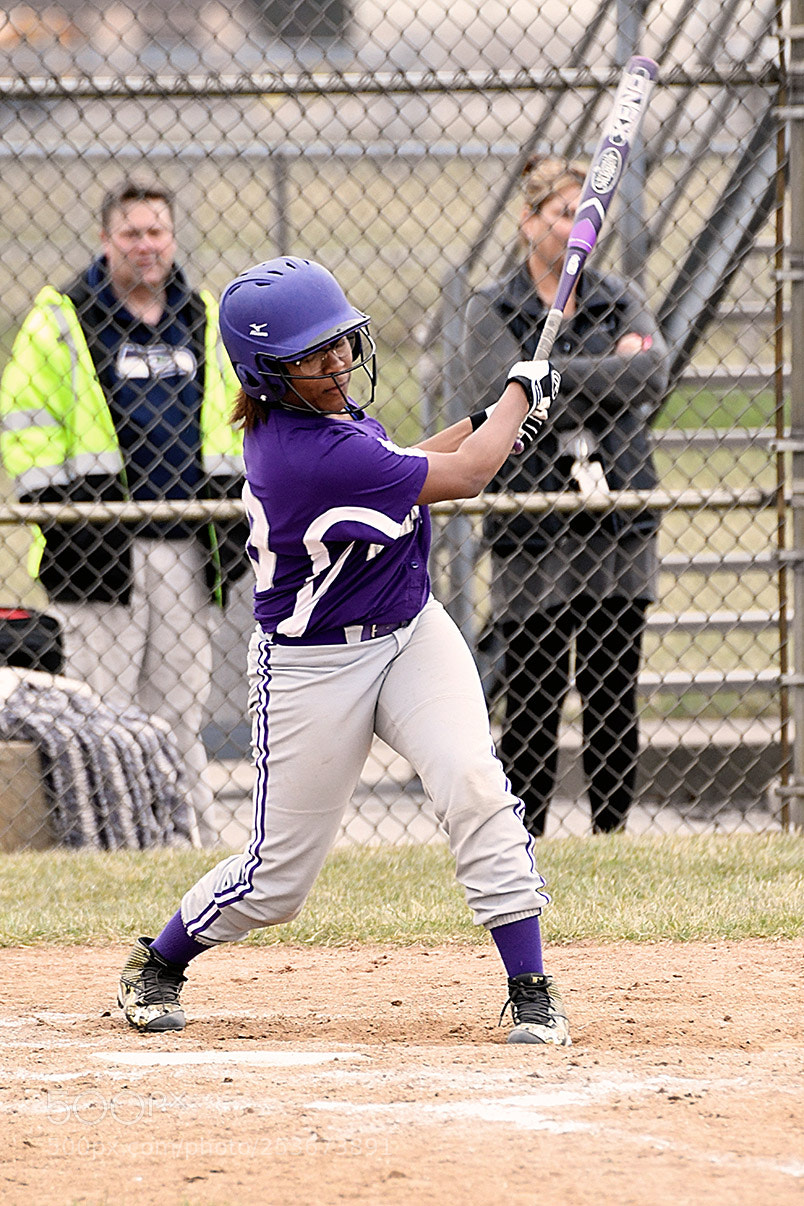 Nikon D500 sample photo. Softball photography