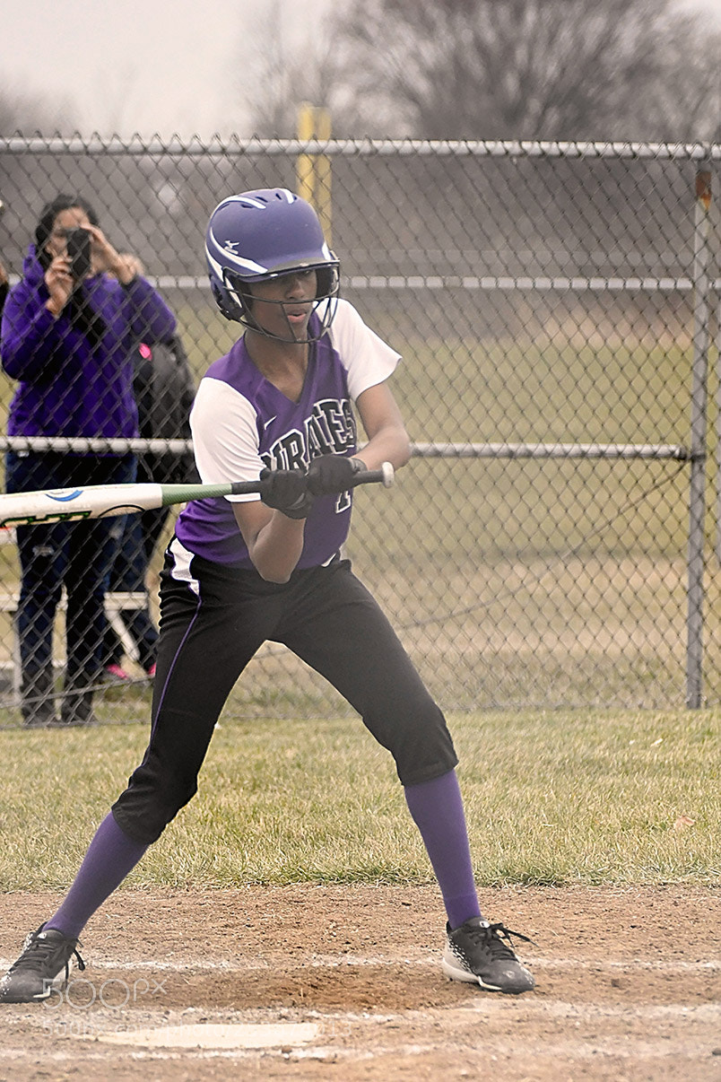 Nikon D500 sample photo. Softball photography