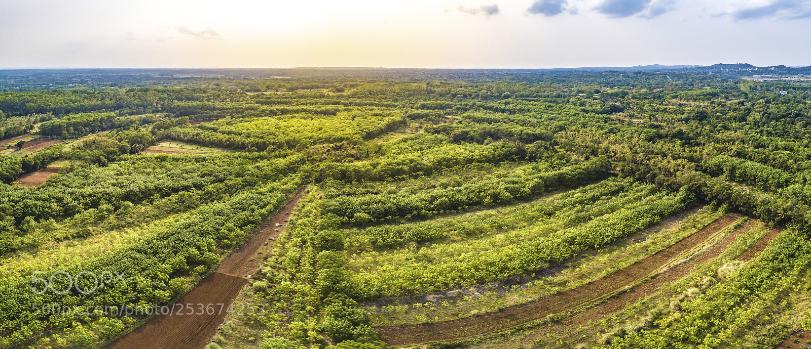 DJI FC220 sample photo. Luojingpan crater in haikou photography