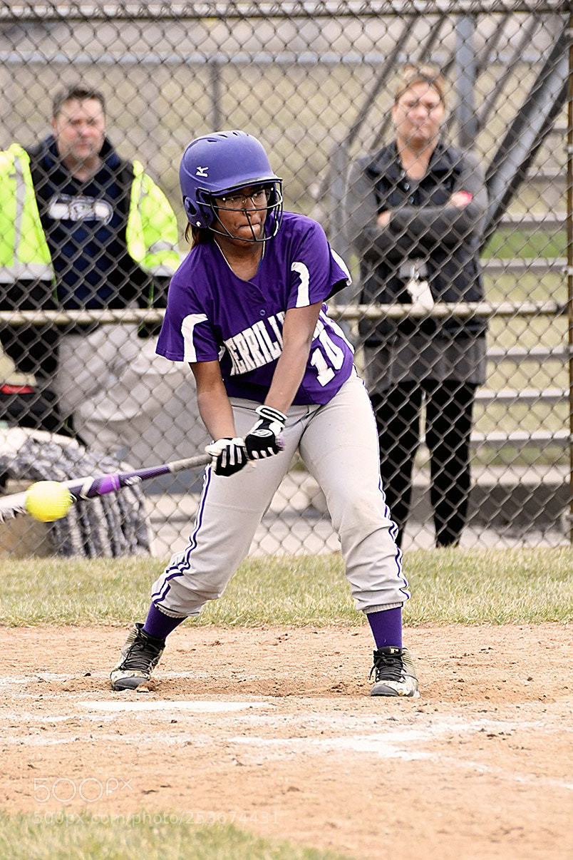 Nikon D500 sample photo. Softball photography