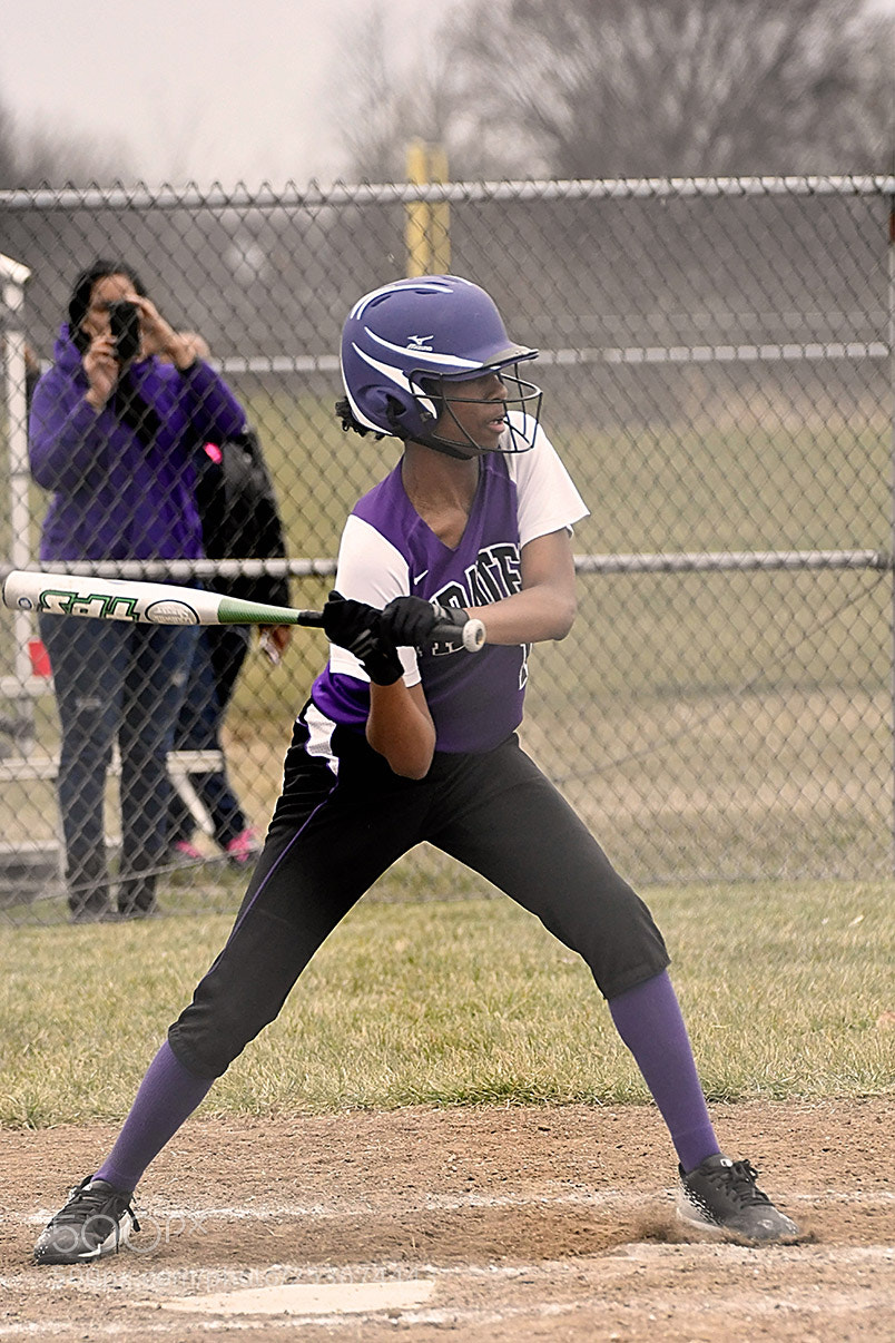 Nikon D500 sample photo. Softball photography