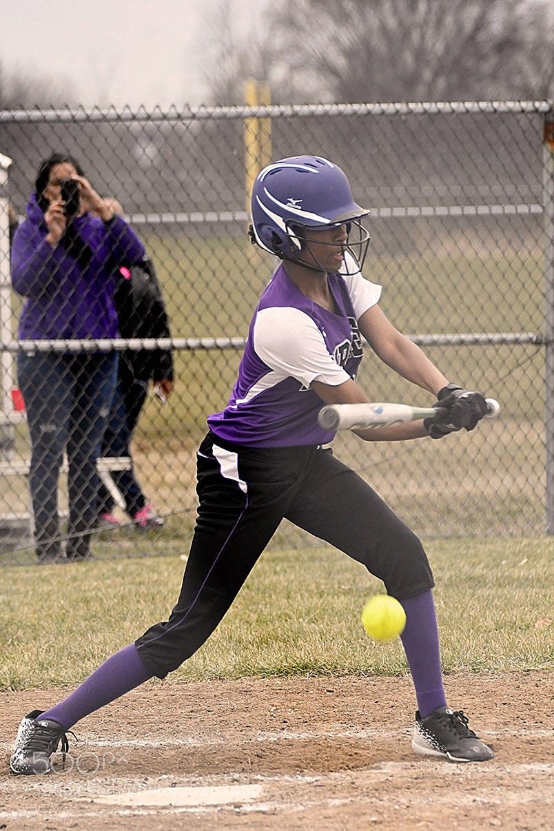 Nikon D500 sample photo. Softball photography