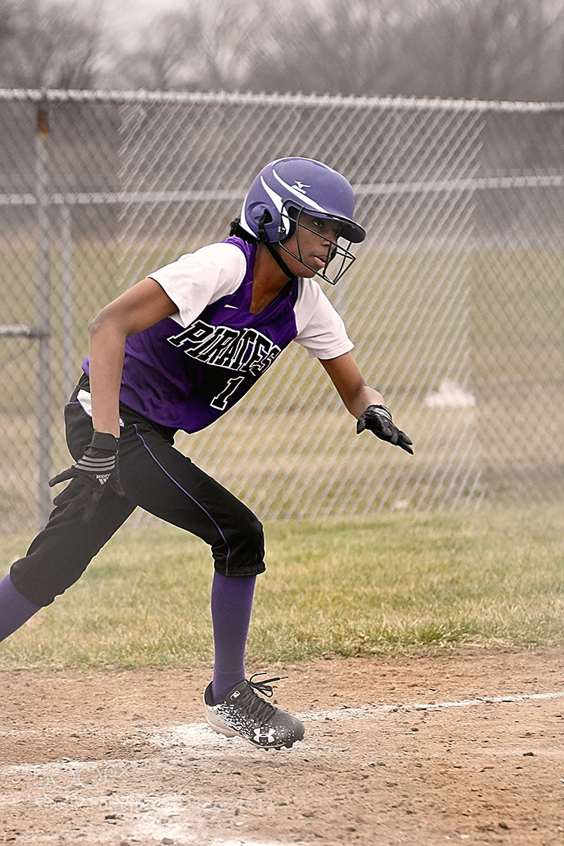 Nikon D500 sample photo. Softball photography