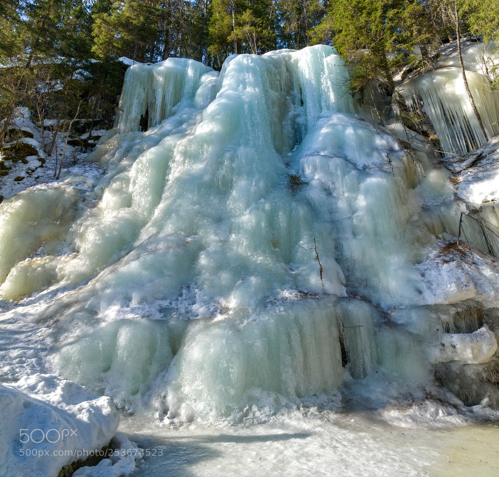 Nikon D850 sample photo. Hitonhauta, frozen water photography