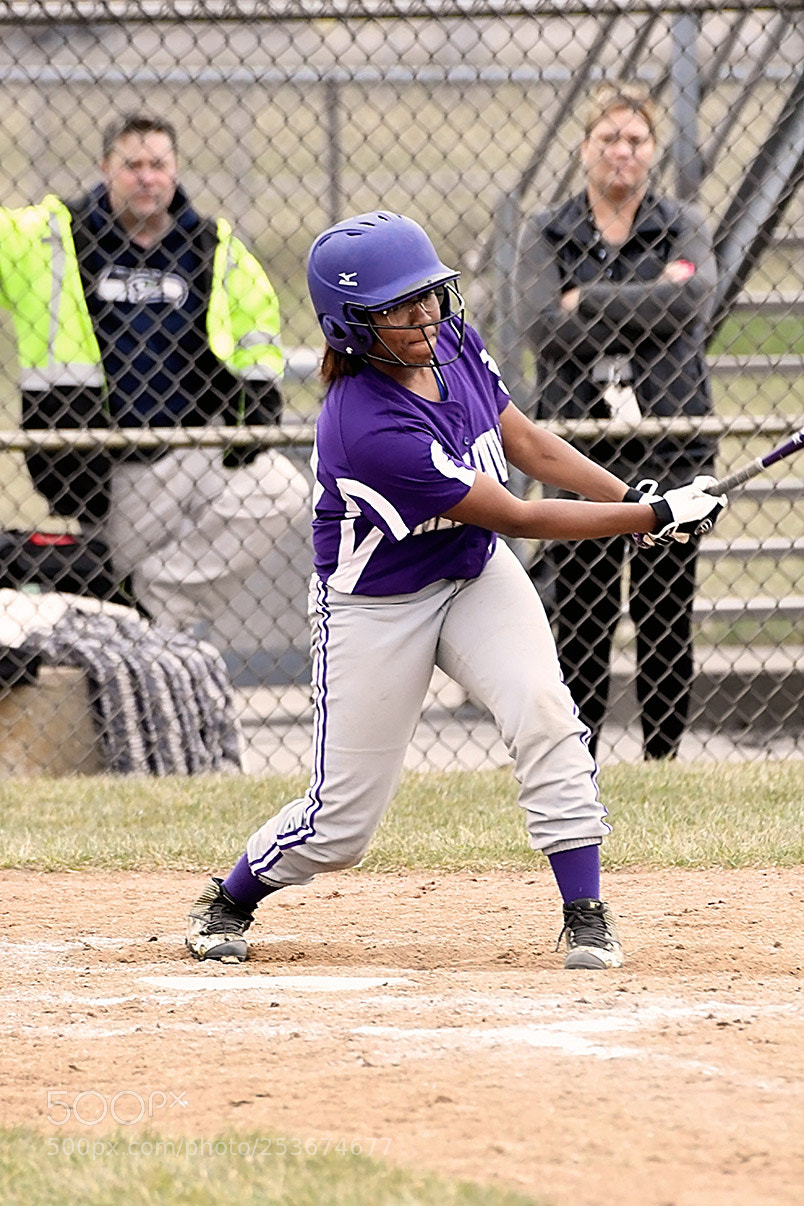 Nikon D500 sample photo. Softball photography
