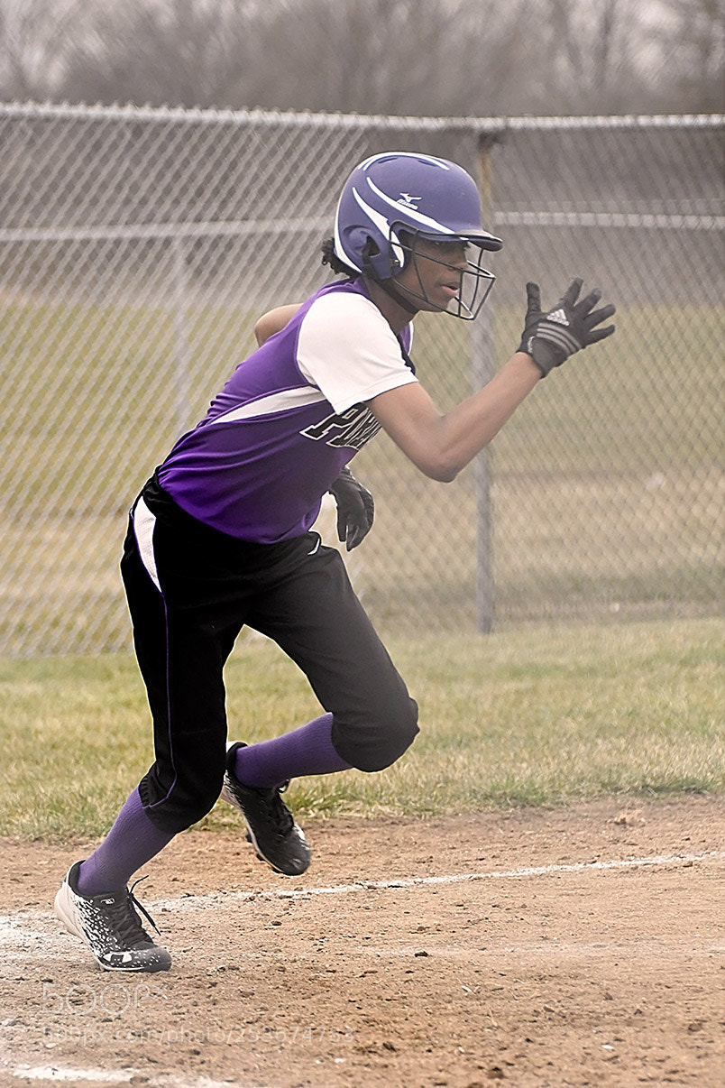 Nikon D500 sample photo. Softball photography