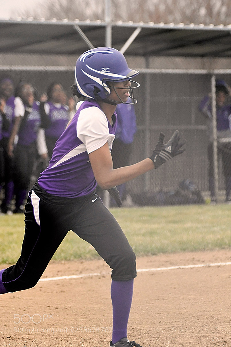 Nikon D500 sample photo. Softball photography