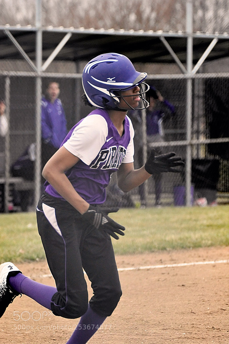 Nikon D500 sample photo. Softball photography