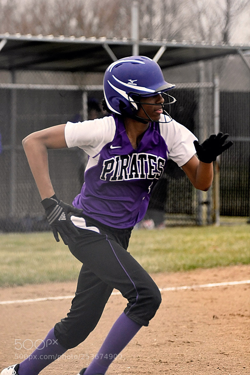 Nikon D500 sample photo. Softball photography