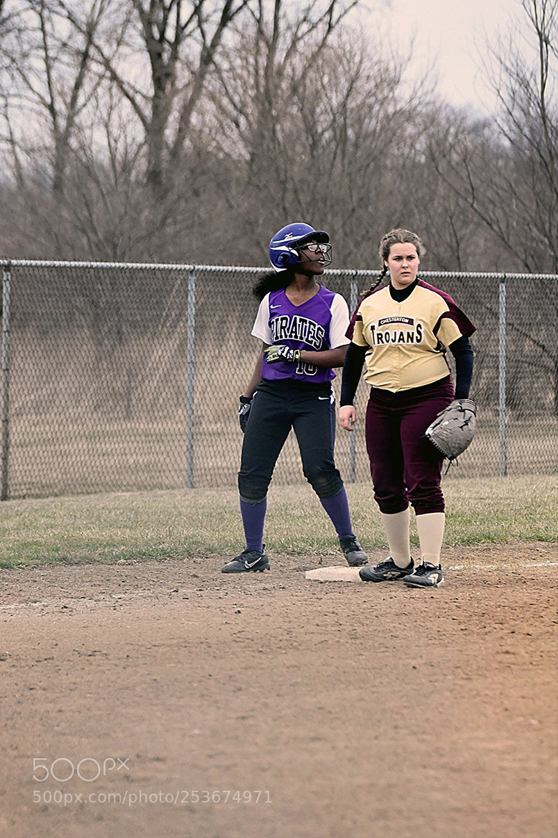Nikon D500 sample photo. Softball photography