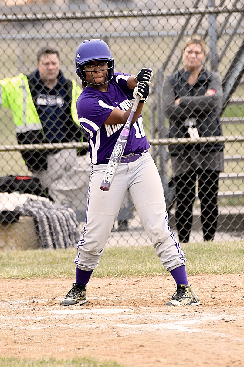 Nikon D500 sample photo. Softball photography