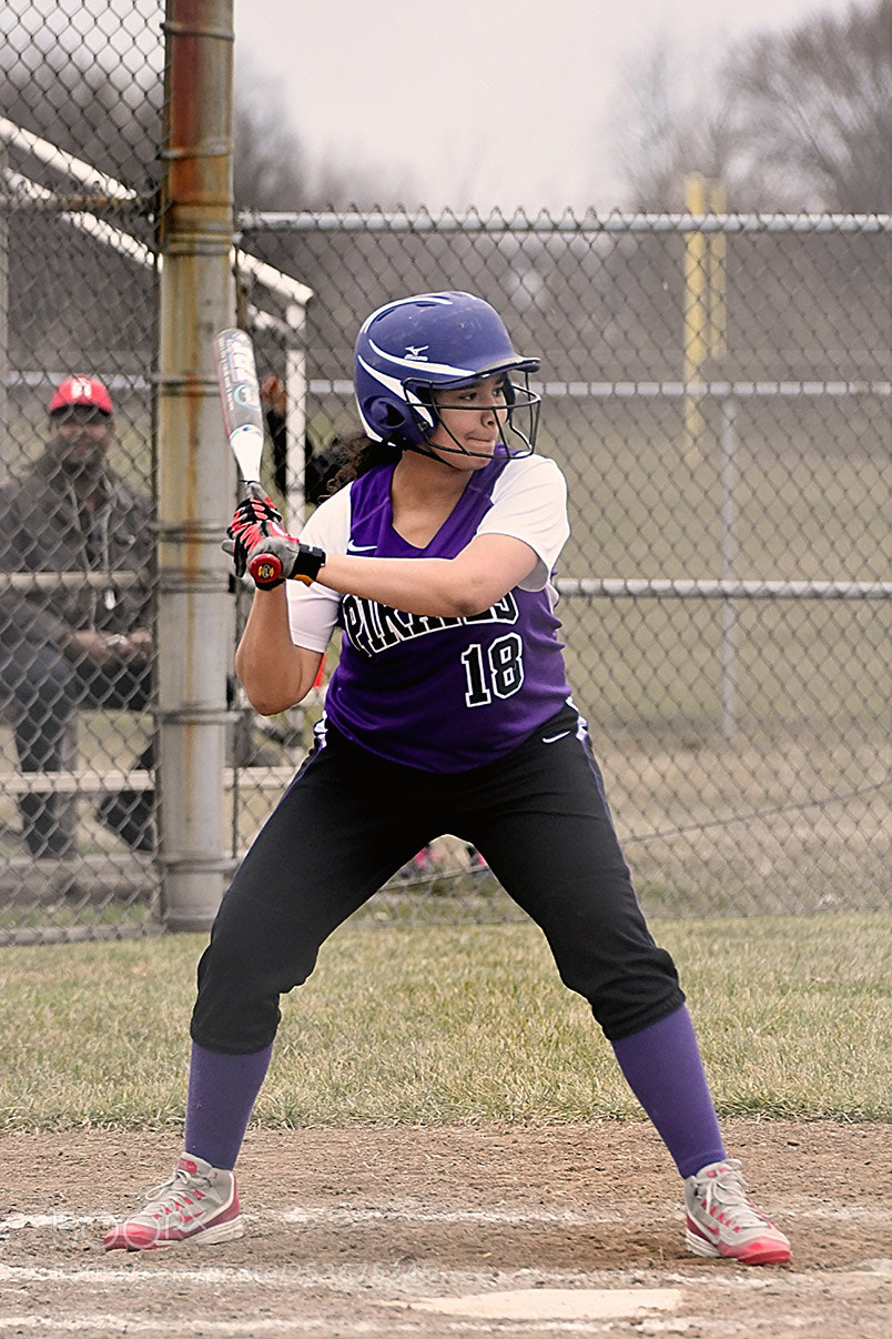 Nikon D500 sample photo. Softball photography