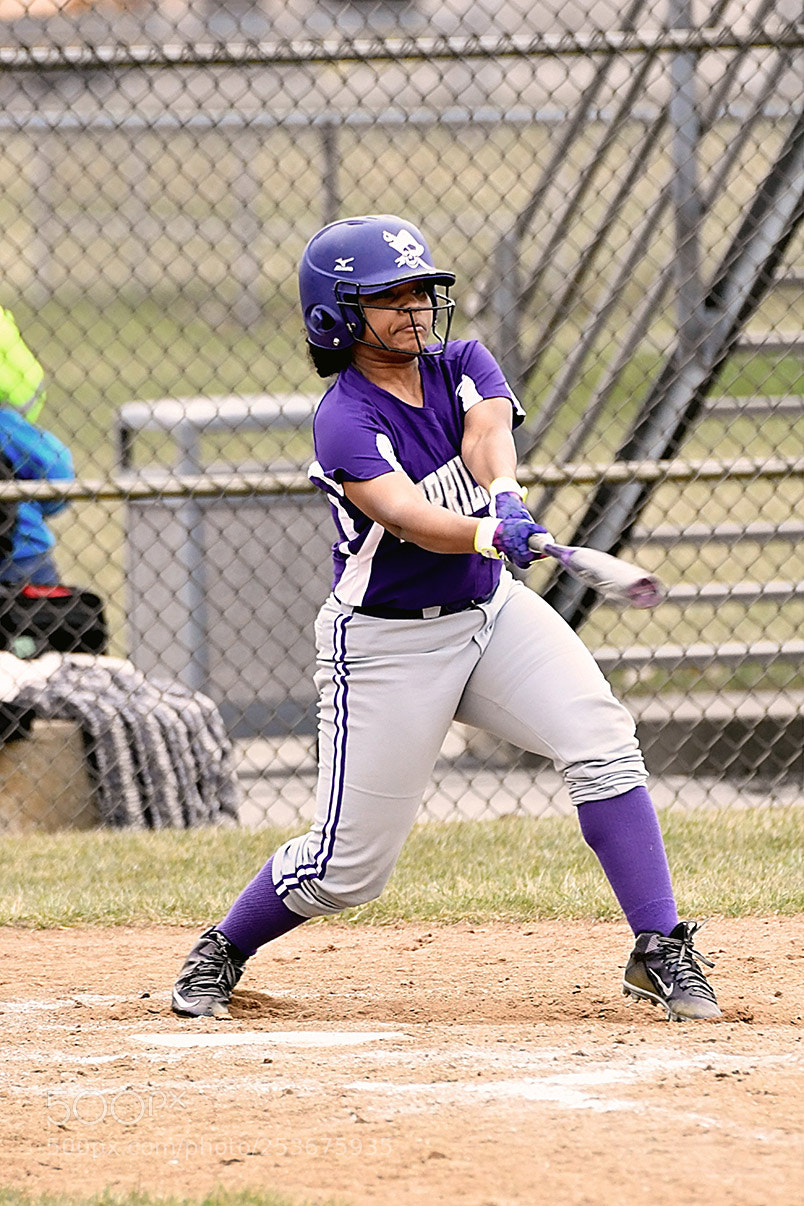 Nikon D500 sample photo. Softball photography