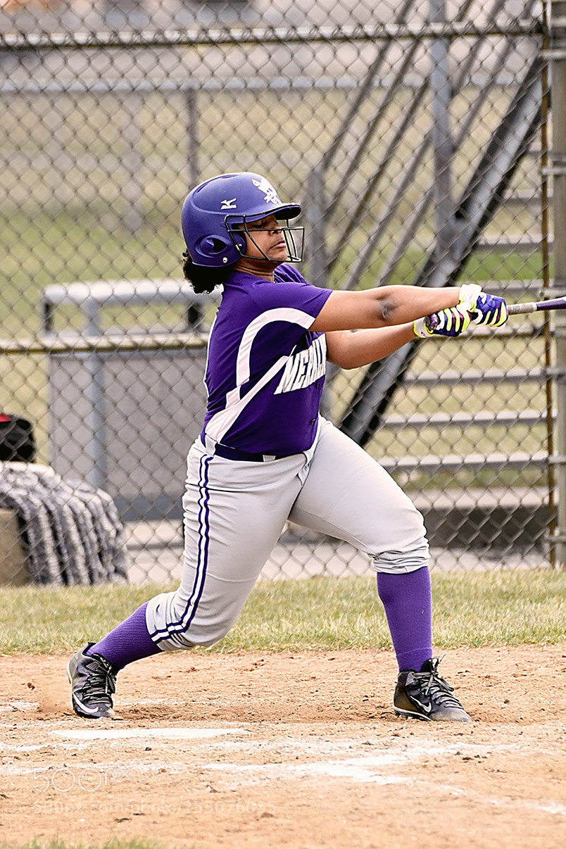 Nikon D500 sample photo. Softball photography