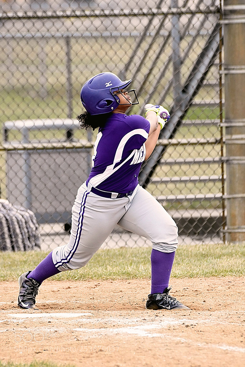 Nikon D500 sample photo. Softball photography