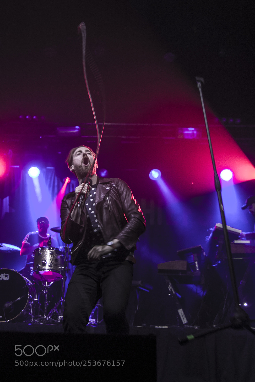 Canon EOS 60D sample photo. Ricky wilson, kaiser chiefs photography