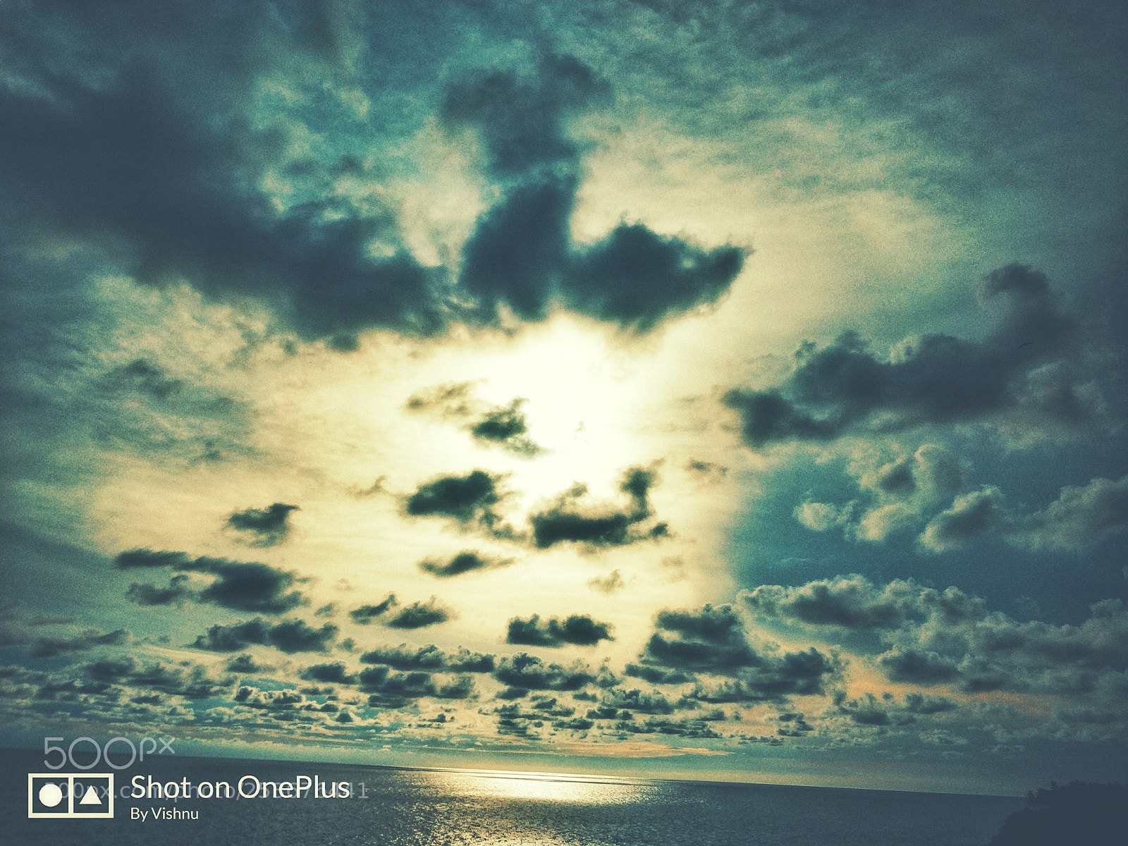 OnePlus 5 sample photo. The sea sky photography