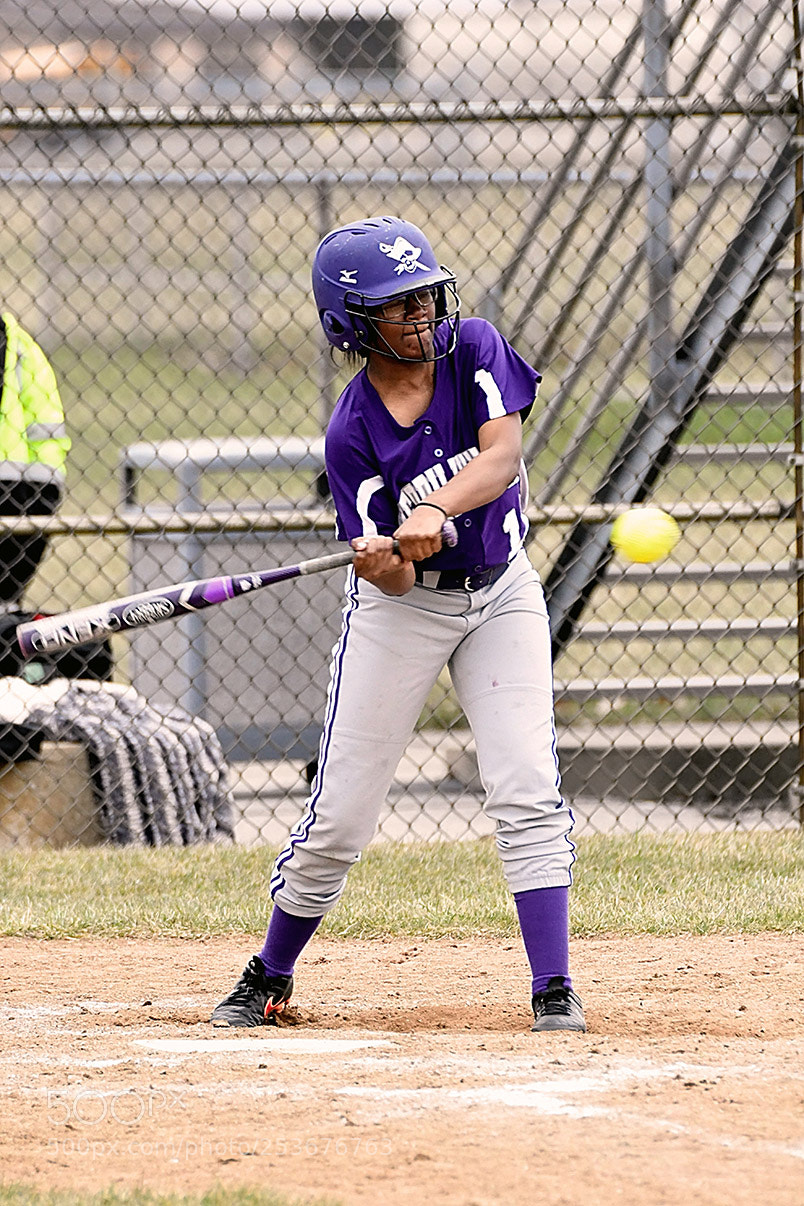 Nikon D500 sample photo. Softball photography