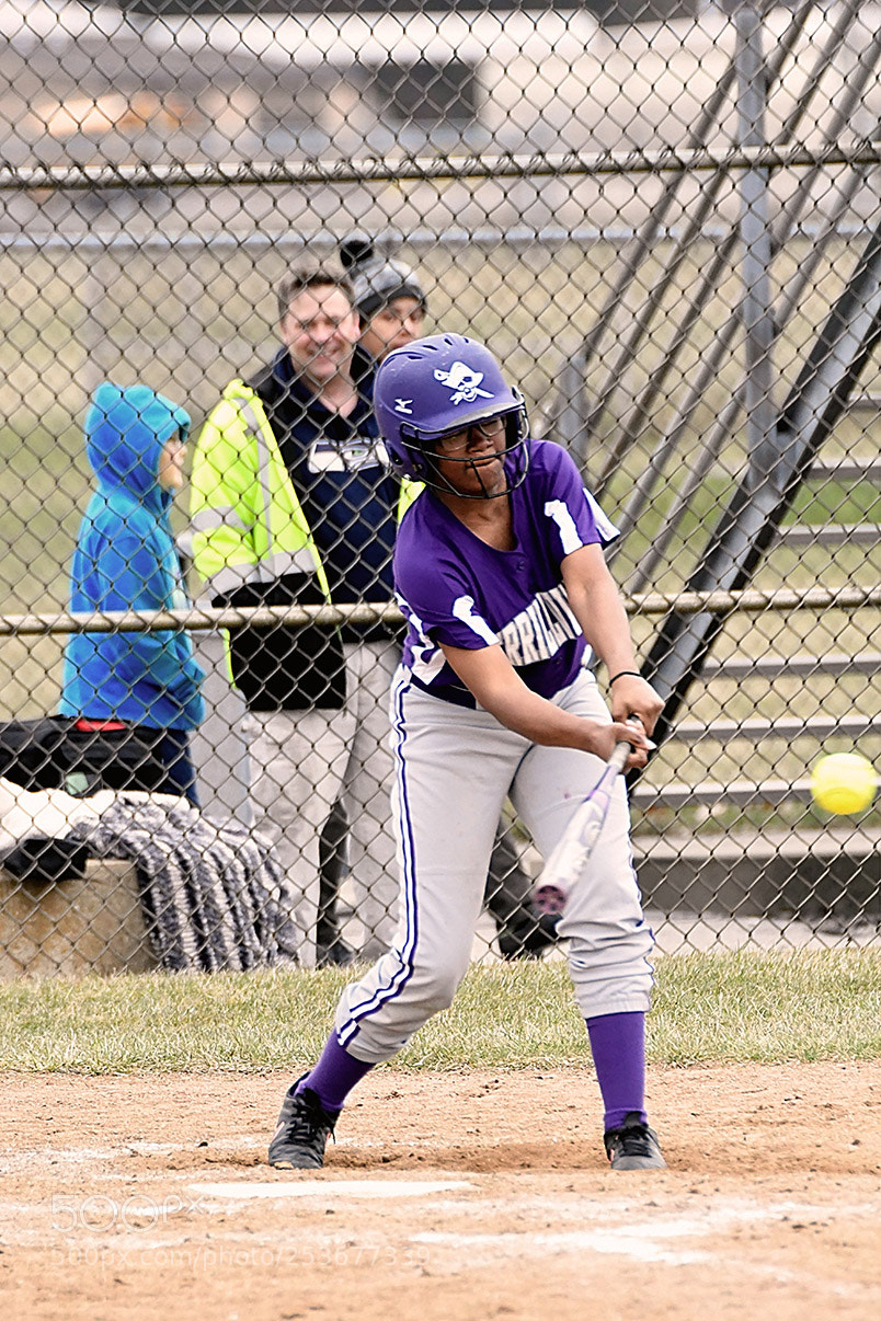 Nikon D500 sample photo. Softball photography