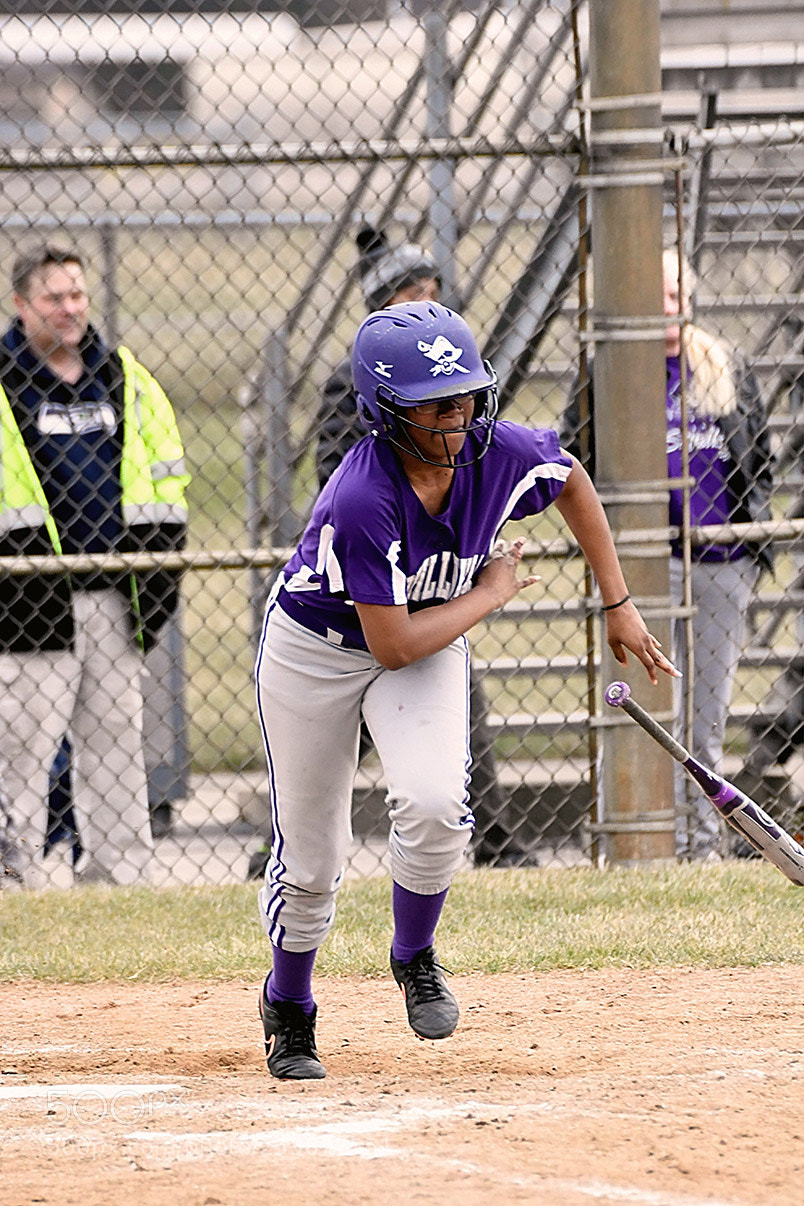 Nikon D500 sample photo. Softball photography