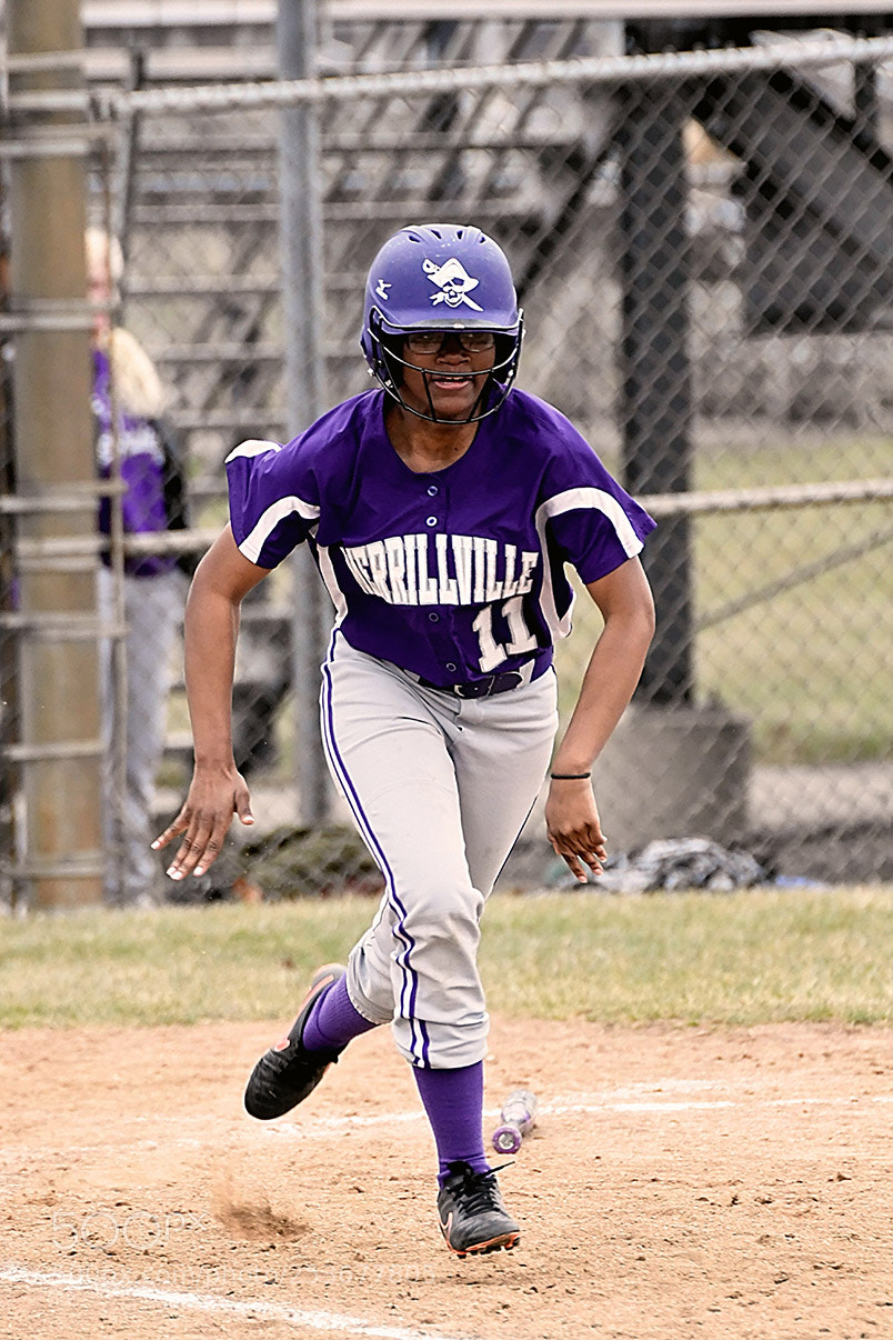 Nikon D500 sample photo. Softball photography