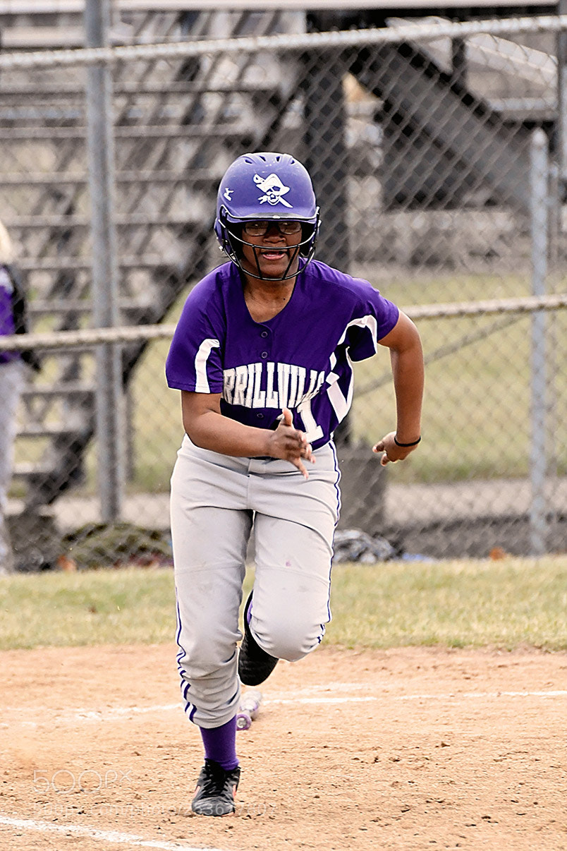 Nikon D500 sample photo. Softball photography