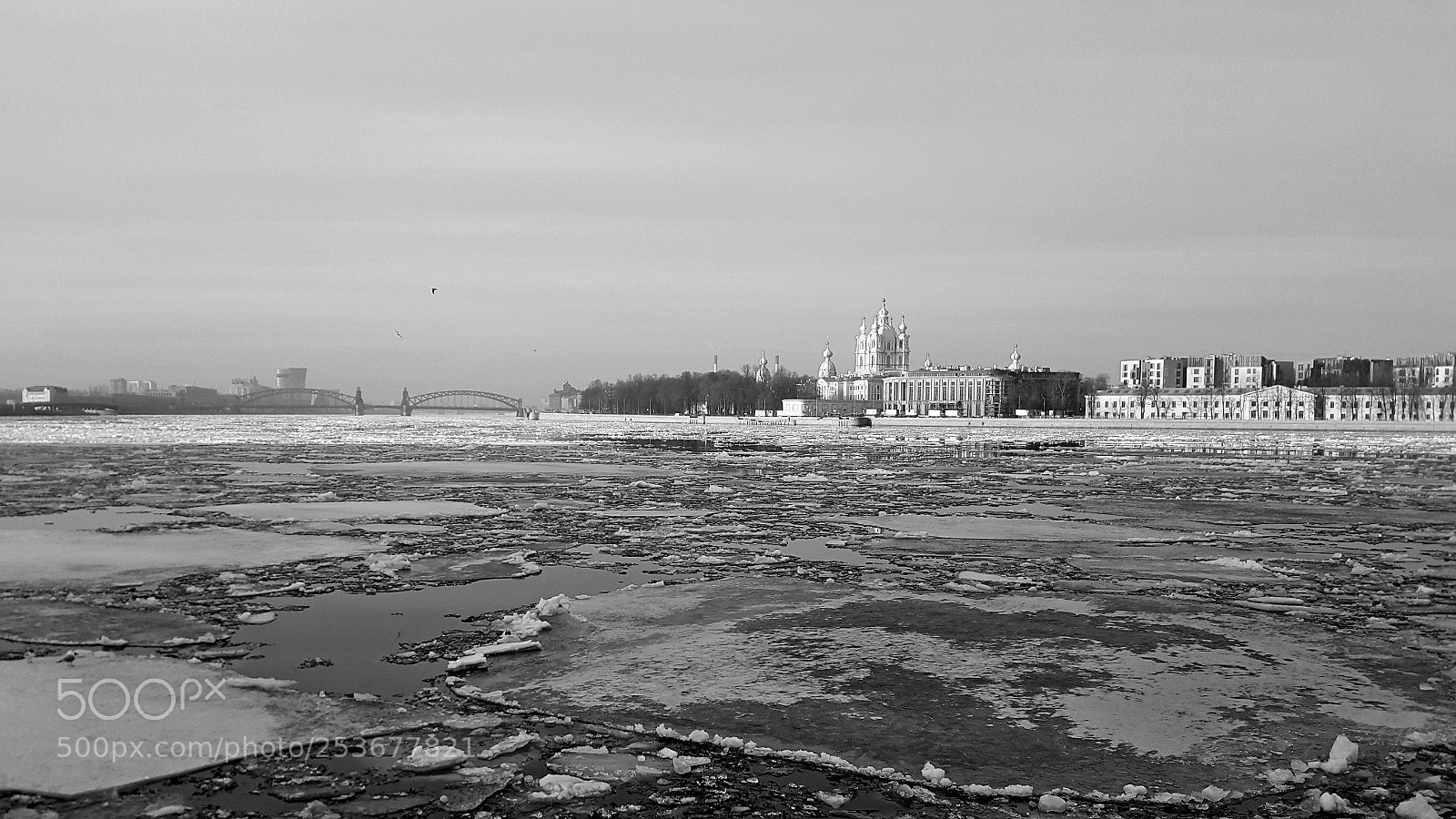 Samsung Galaxy Note4 sample photo. Ice drift photography
