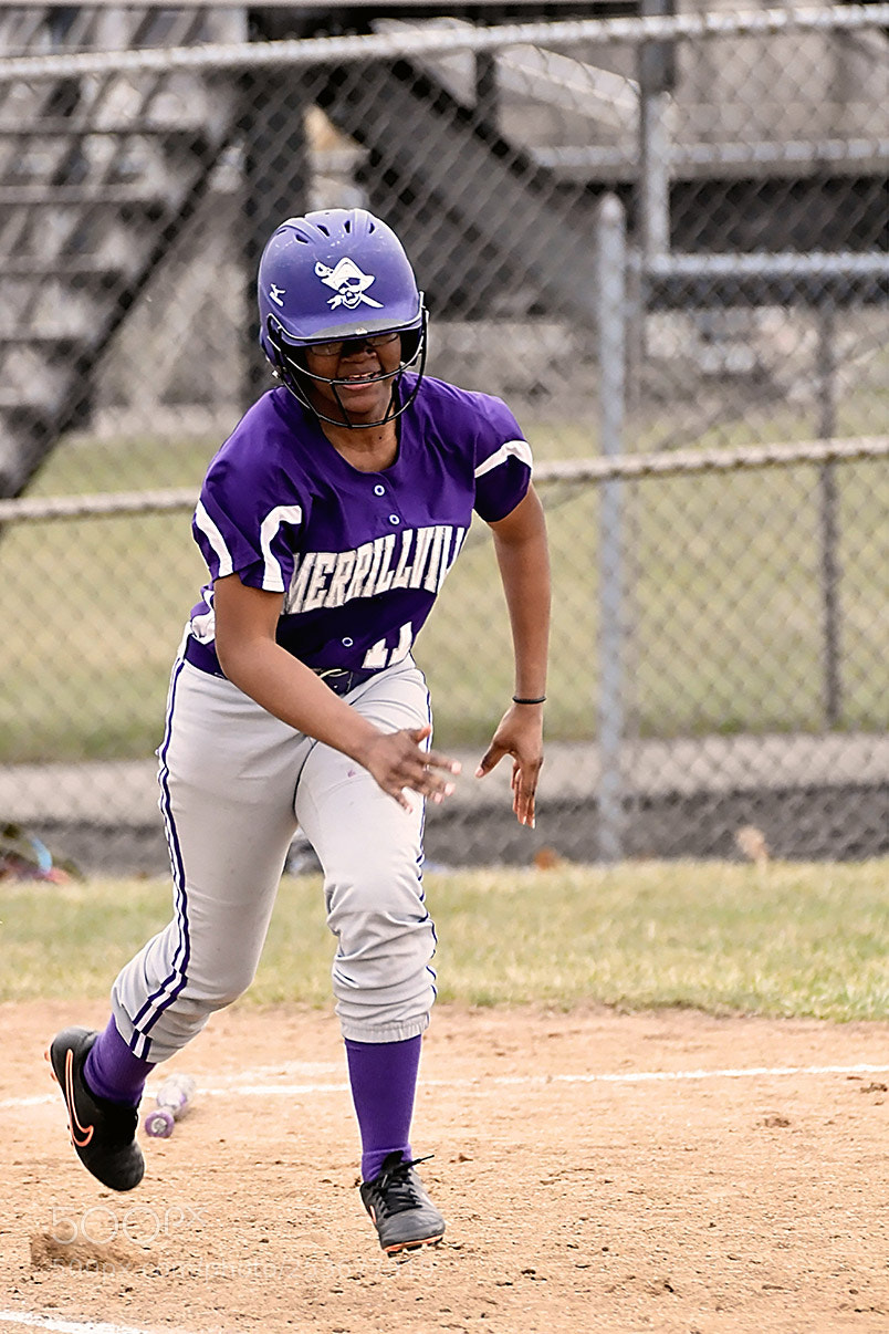 Nikon D500 sample photo. Softball photography