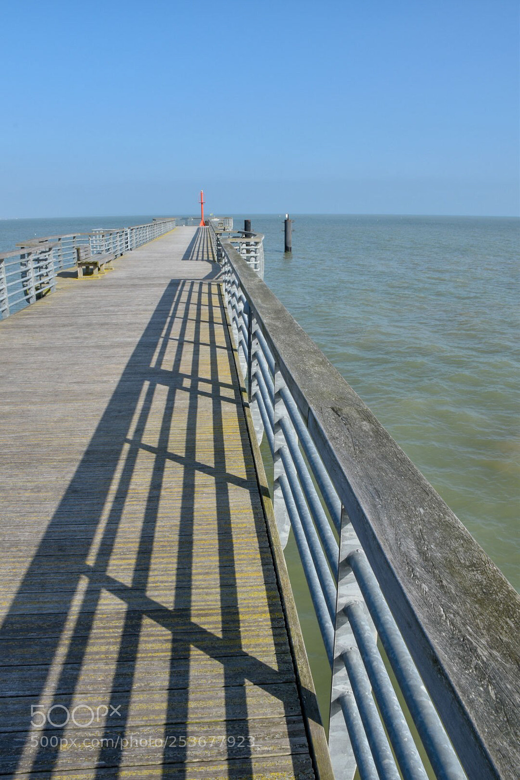 Nikon D5600 sample photo. Pier and sea photography