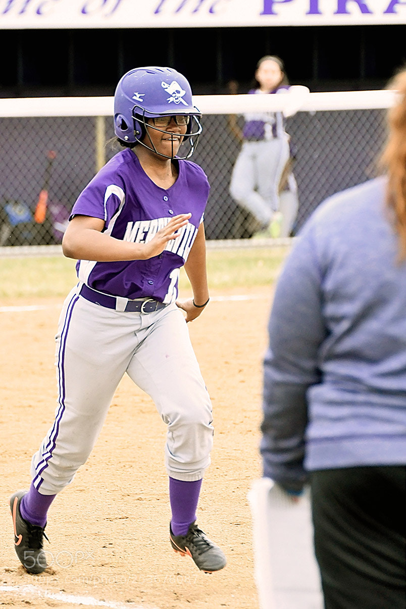 Nikon D500 sample photo. Softball photography