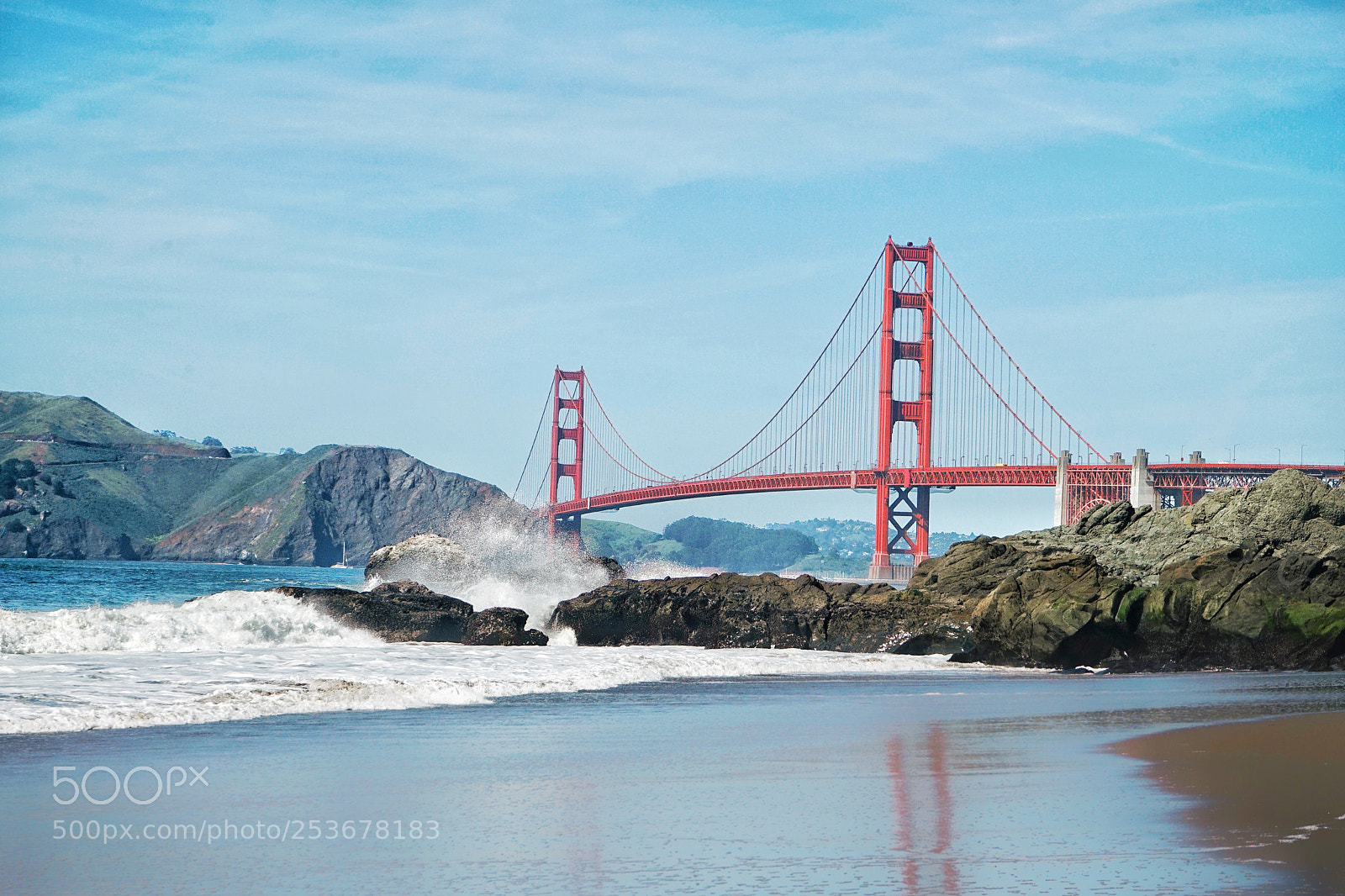 Sony a7 II sample photo. Golden gate bridge photography