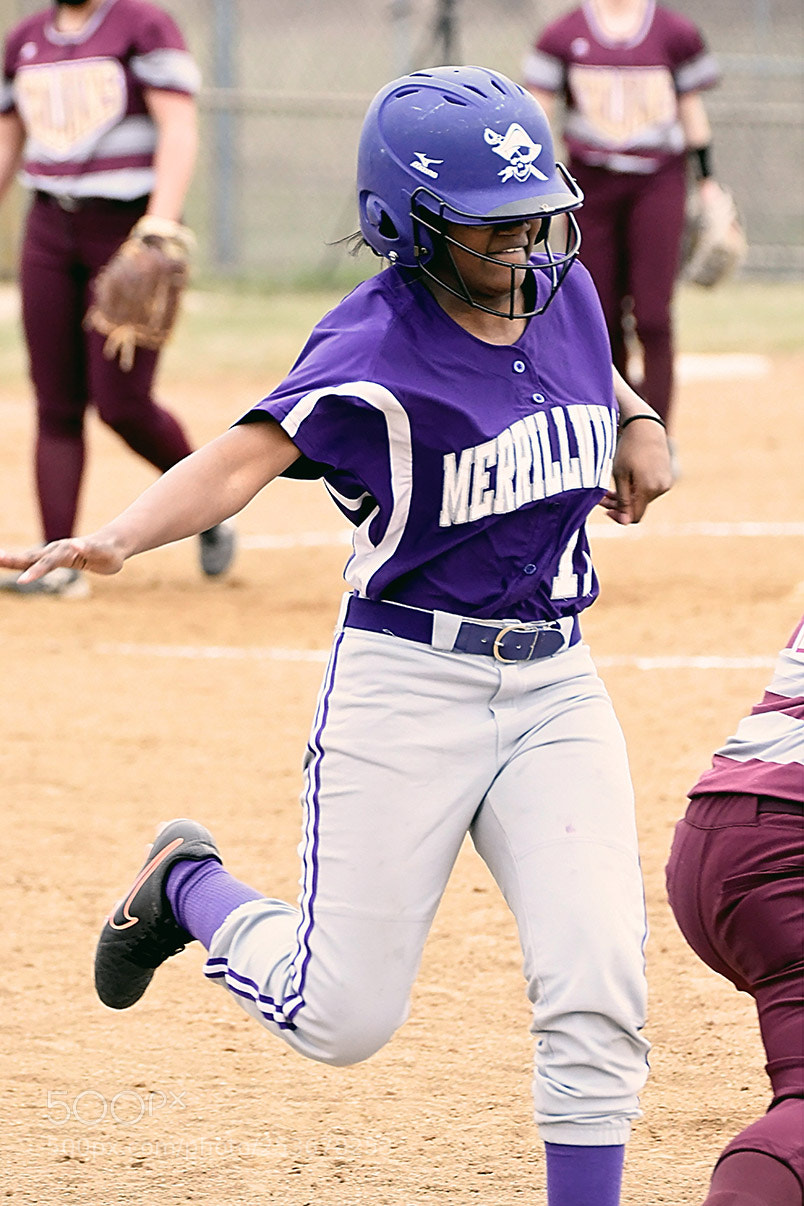 Nikon D500 sample photo. Softball photography