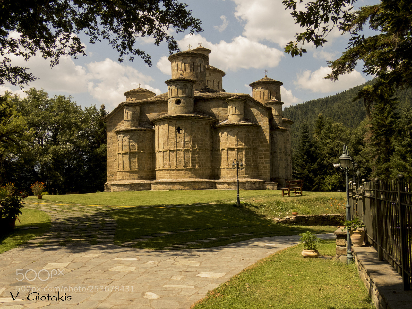 Canon PowerShot SX60 HS sample photo. Monastery of doliana photography