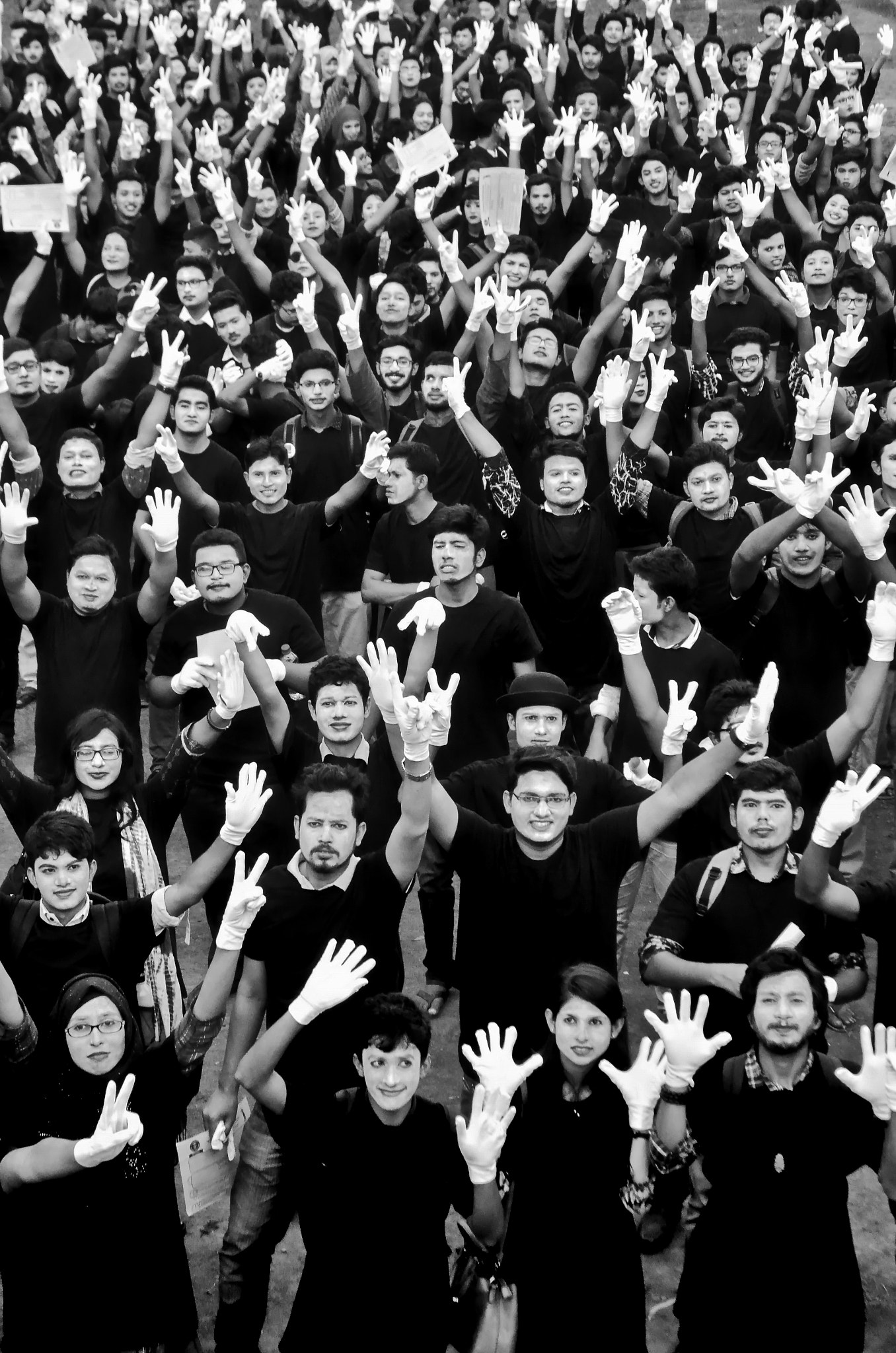 Nikon D7000 sample photo. Mime festival 2018 in dhaka , making a world record photography