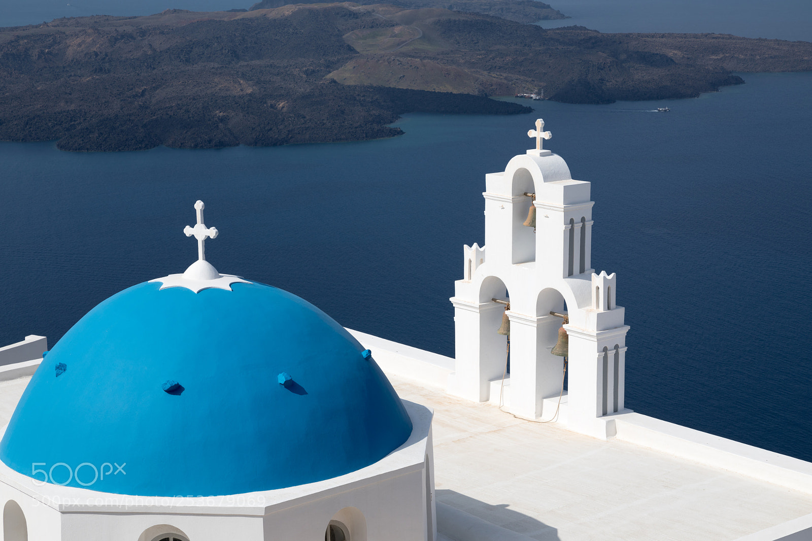 Canon EOS 5D Mark IV sample photo. Three bells of fira photography