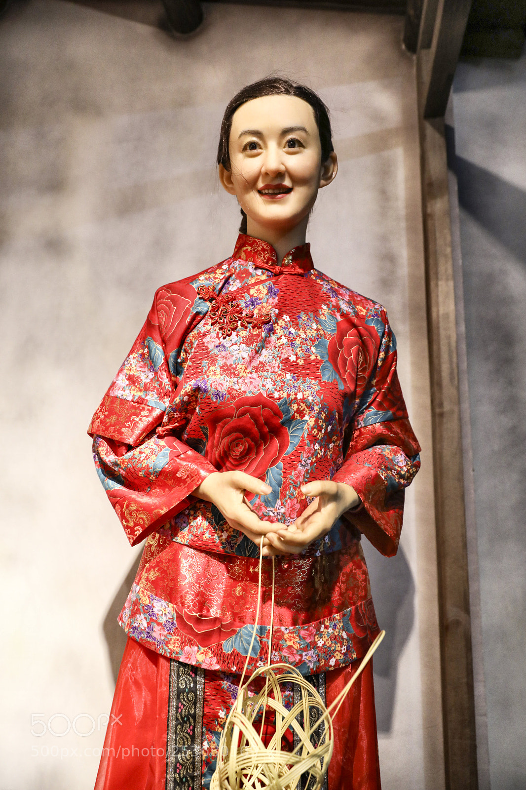 Canon EOS 5D Mark IV sample photo. Dangkou town's wax woman1 photography