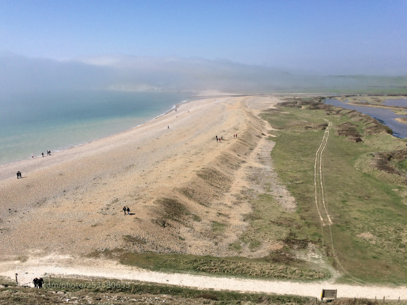 Apple iPhone 5s sample photo. Cuckmere haven beach photography