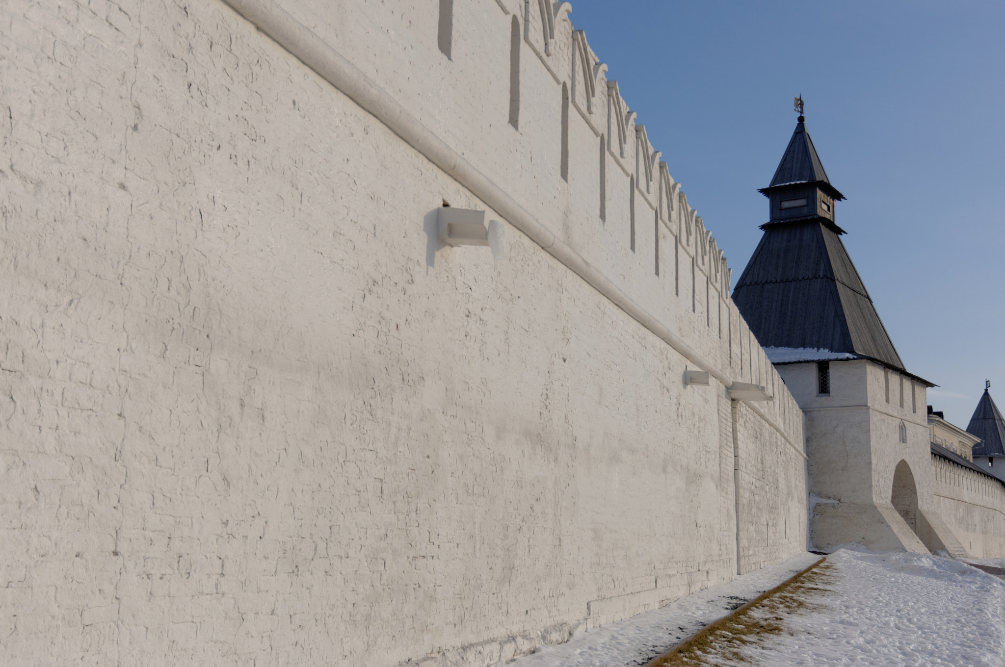 Nikon D90 sample photo. Fortress wall photography
