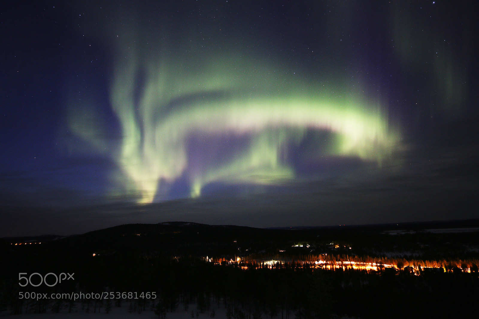 Canon EOS 70D sample photo. Aurora boreal photography