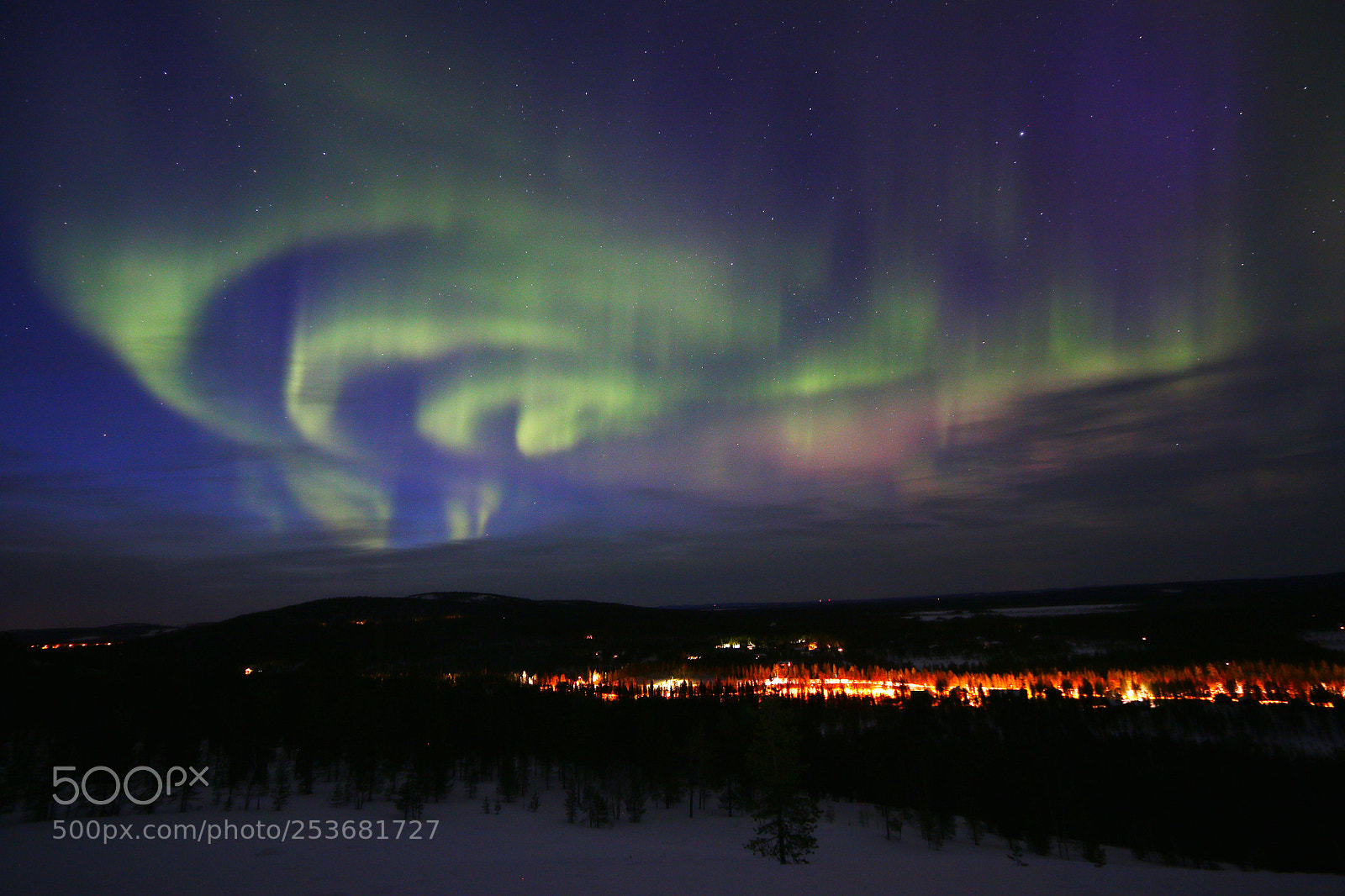 Canon EOS 70D sample photo. Aurora boreal photography