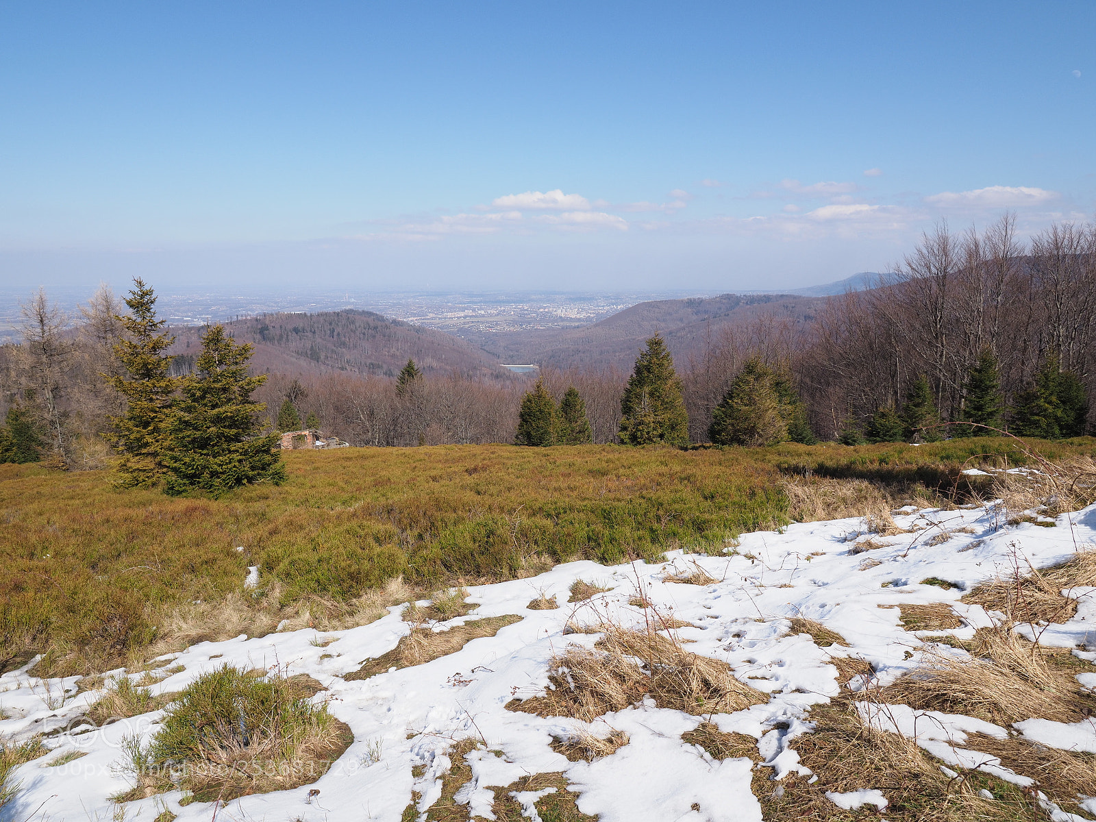 Olympus OM-D E-M1 Mark II sample photo. Panorama of beskid mountains photography