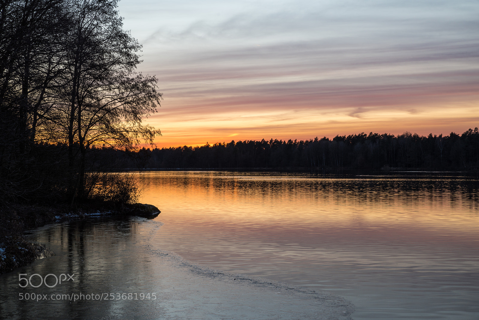 Pentax K-1 sample photo. Sunset reflections photography